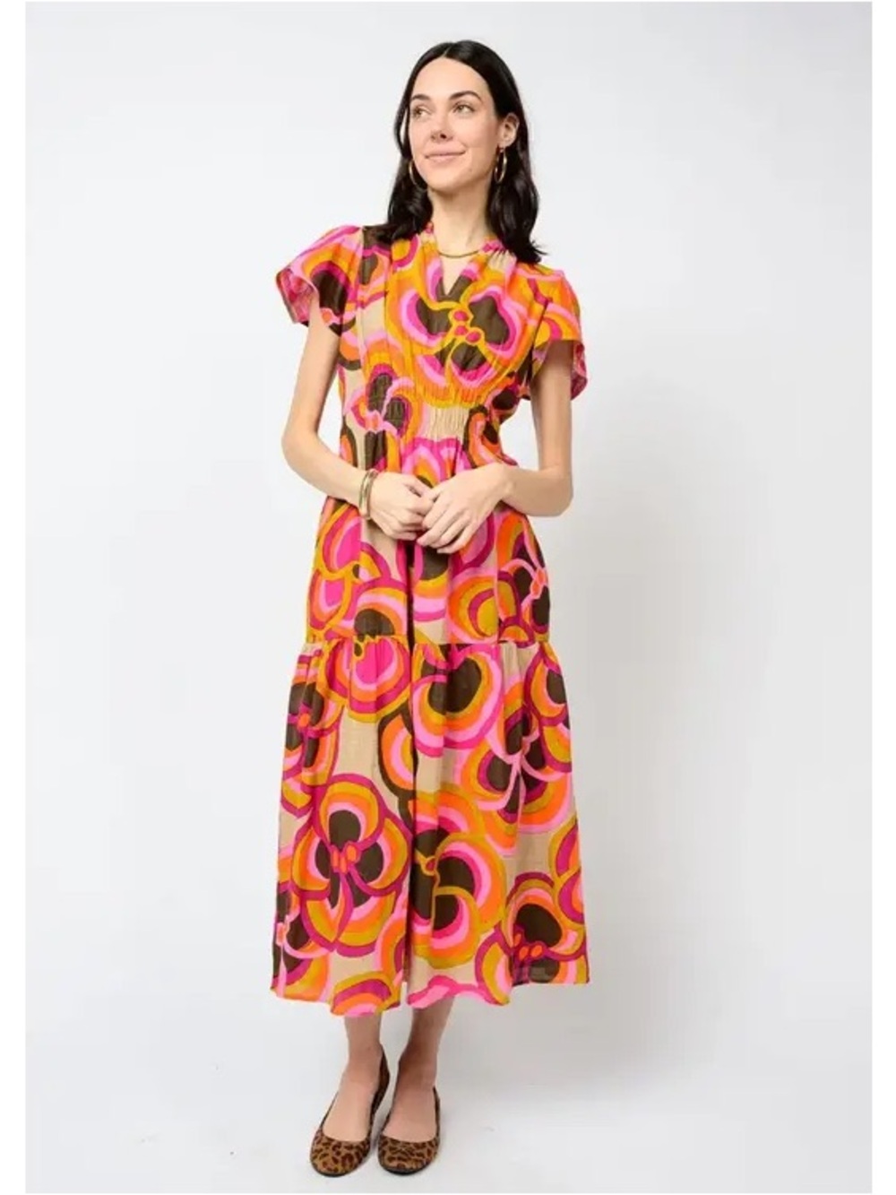 Ivy Jane (Uncle Frank) midi dress small (fits medium too)